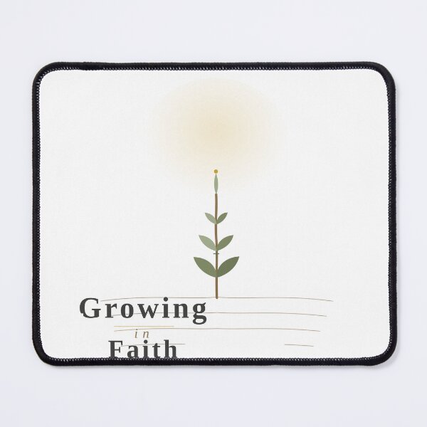 Item preview, Growing in Faith | Christian Olive Sapling Illustration | Minimalist Botanical Faith Artwork designed and sold by feliciarainbow.