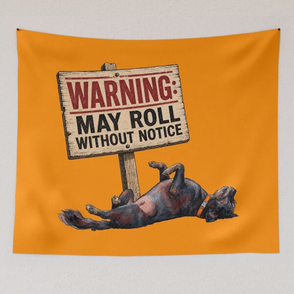 Item preview, Warning: May Roll Without Notice designed and sold by ShindigiddyDog.