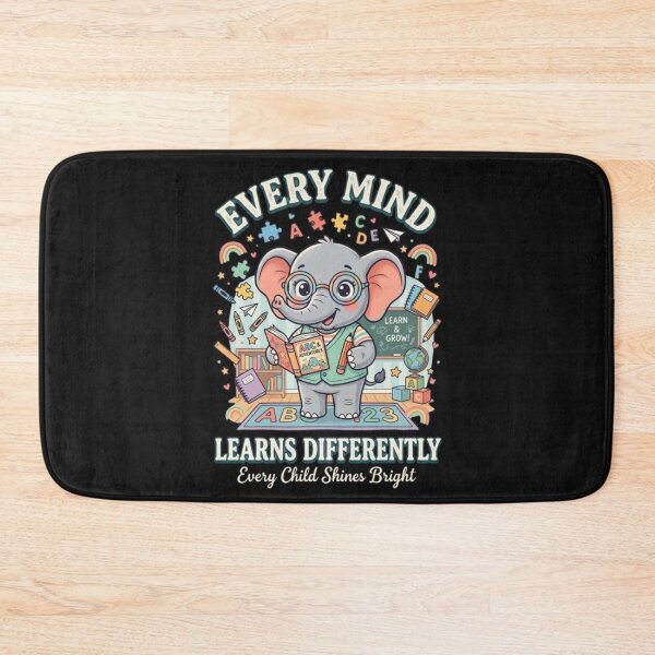 Item preview, Back to School Special Education Teacher Gift | Every Mind Learns Differently designed and sold by Golden Touch Prints.