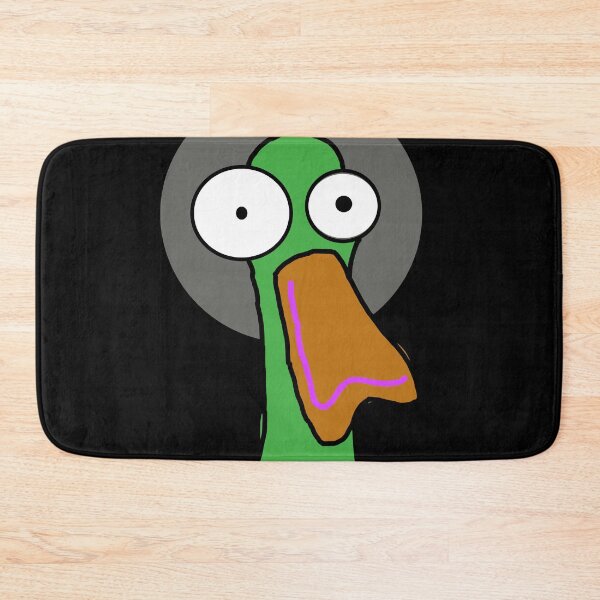 Item preview, Funny Green Bird Cartoon Sticker Cute Quirky Bird Design designed and sold by louiisa33.
