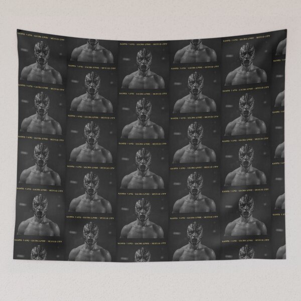 Item preview, Lucha Libre Mexico City 1985 - Retro Vintage Latin Wrestling Photography  designed and sold by santo ✝abú.