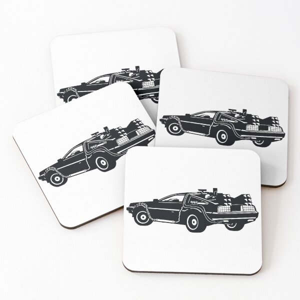 Item preview, Vintage Car Classic Delorean Art  designed and sold by PrintCarClub.