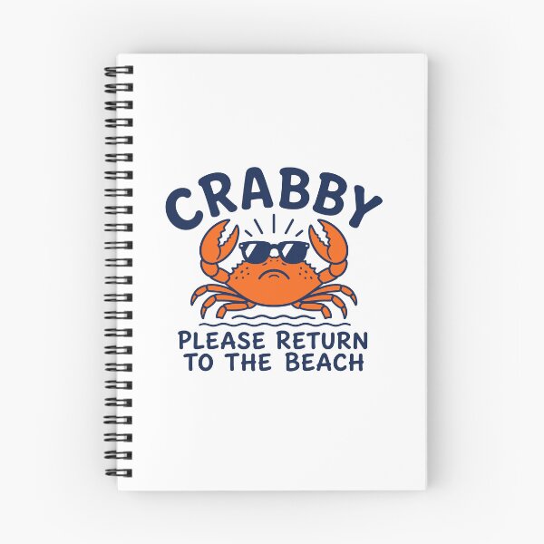 Item preview, Crabby Please Return To The Beach Vacation Mood designed and sold by gunaone-design.