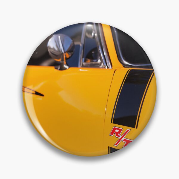 Item preview, Vivid Yellow Charger – Smooth Panels and Bold Lines Classic Car designed and sold by Norman Repacholi | Keystone Photography.