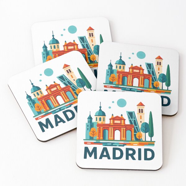 Item preview, Madrid Spain Travel Souvenir - Oso y Madroño & Metropolis Art designed and sold by OzzFrequency.