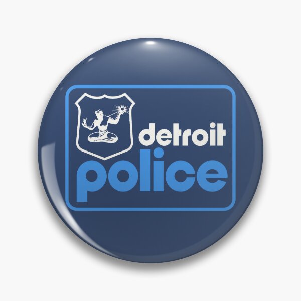 Item preview, Vintage Detroit Police Patrol Car Decal designed and sold by MadcapPrints.