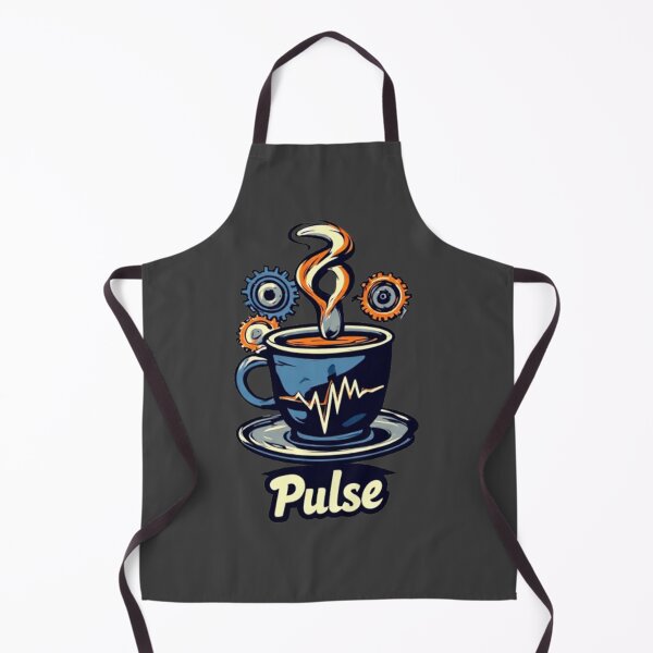 Item preview, Coffee Pulse Vintage Espresso Cup Mechanical Barista Art designed and sold by Shift-Bloom.