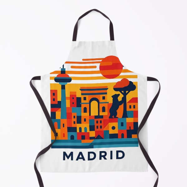 Item preview, Madrid Spain Travel Souvenir - Oso y Madroño & Metropolis Art designed and sold by OzzFrequency.