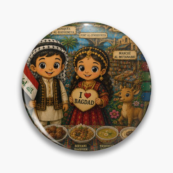 Item preview, Iraq Baghdad – Mesopotamia, History and Hospitality designed and sold by Cifi64.