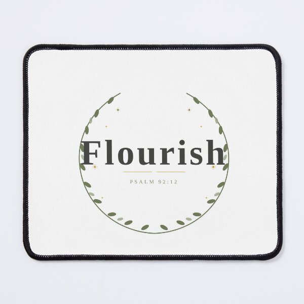 Item preview, Flourish | Christian Botanical Wreath Illustration | Elegant Minimalist Faith Design designed and sold by feliciarainbow.