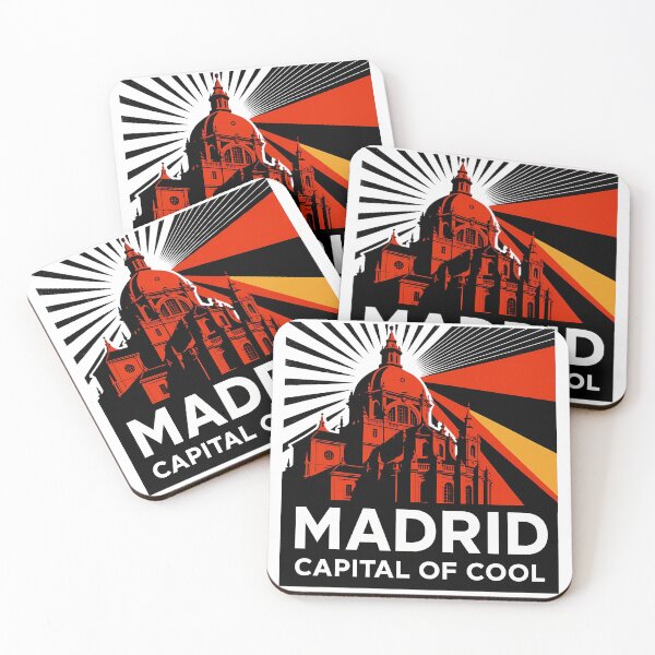Item preview, Madrid Spain Travel Souvenir - Oso y Madroño & Metropolis Art designed and sold by OzzFrequency.