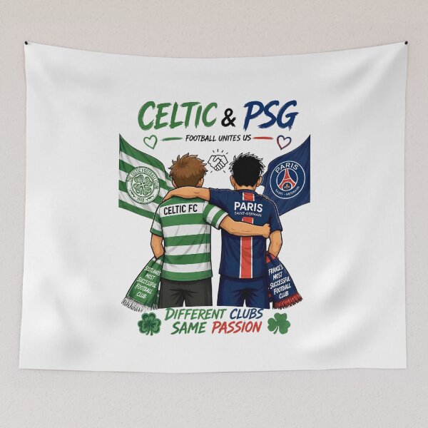 Item preview, Celtic & PSG designed and sold by TMTD Productions.