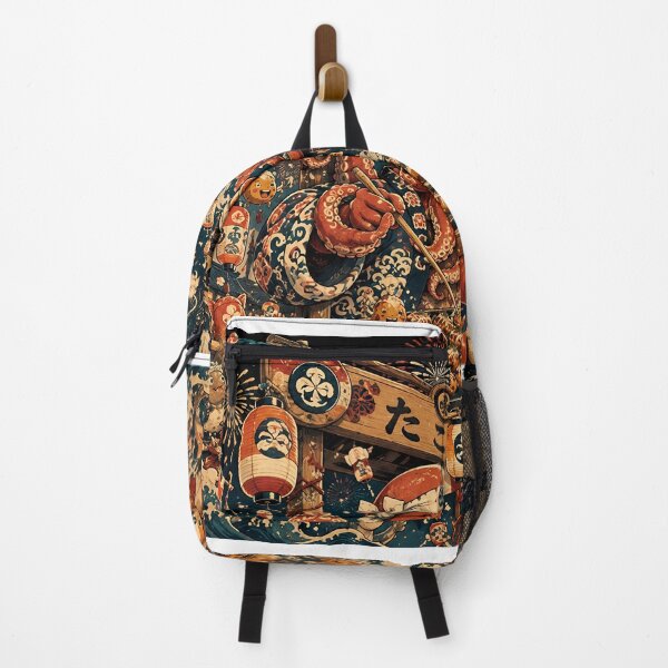 Item preview, The Takoyaki Master Ukiyo-E Wave designed and sold by SandyPlace.