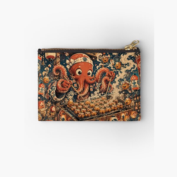 Item preview, The Takoyaki Master Ukiyo-E Wave designed and sold by SandyPlace.