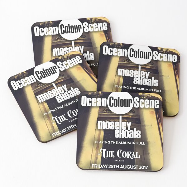 Item preview, Ocean Colour Scene Original Custom Vintage Music Poster Wall Art designed and sold by Cool Robot Bro..