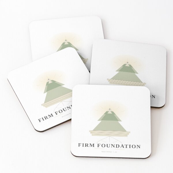 Item preview, Firm Foundation | Christian Mountain Illustration | Minimalist Faith Botanical Artwork designed and sold by feliciarainbow.