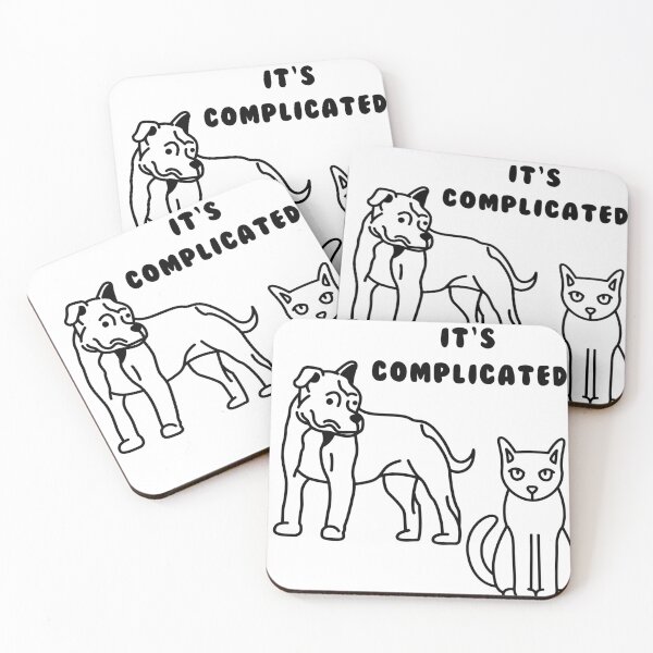 Item preview, Dog & Cat Edition! | It’s Complicated  designed and sold by ekemarket.