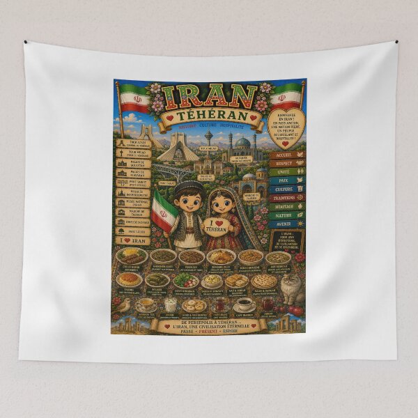 Item preview, Iran Tehran – History, Culture and Eternal Civilization designed and sold by Cifi64.