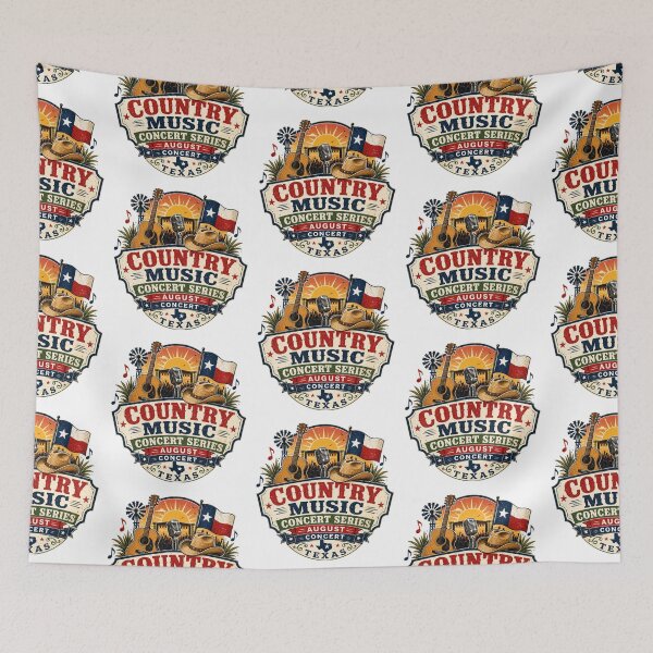 Item preview, Texas Country Music Concert Series Celebration designed and sold by Combat Skies.