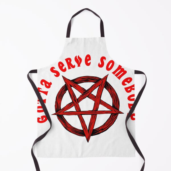 Item preview, Gotta Serve Somebody - Pentagram designed and sold by joshpincus.