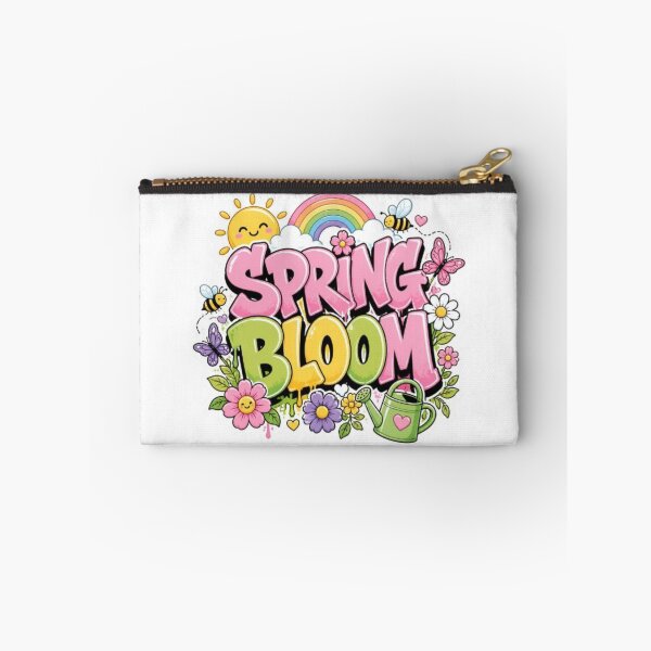 Item preview, SPRING BLOOM Graffiti Sticker | Colorful Floral Aesthetic PNG | Cute Spring Flowers Vinyl Decal | Botanical Journal & Laptop Sticker designed and sold by Stylestickers55.