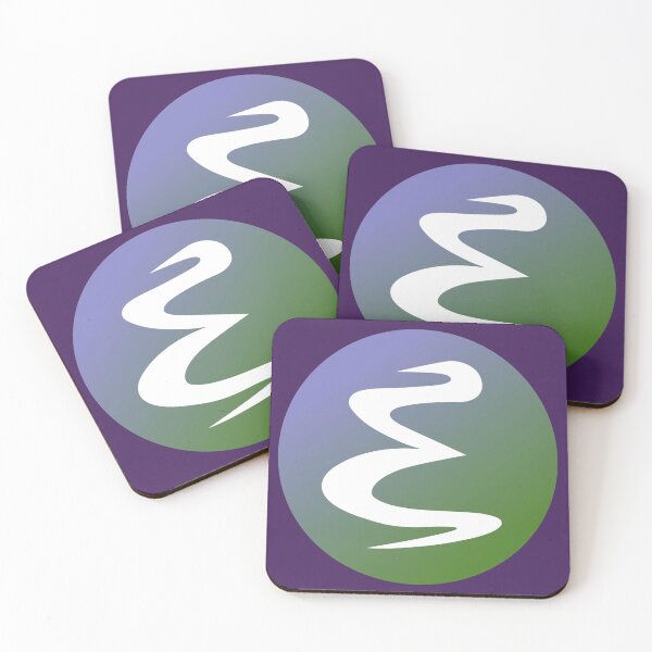 Item preview, Emacs logo, Genderqueer pride colors designed and sold by tomenzgg.