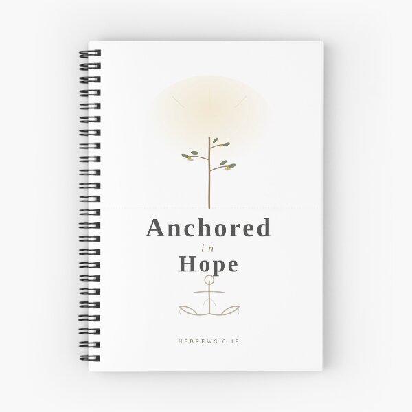Item preview, Anchored in Hope | Christian Olive Tree Illustration | Minimalist Faith Botanical Design | Christian Gift designed and sold by feliciarainbow.
