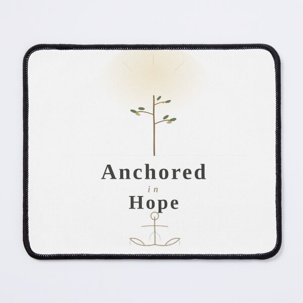 Item preview, Anchored in Hope | Christian Olive Tree Illustration | Minimalist Faith Botanical Design | Christian Gift designed and sold by feliciarainbow.