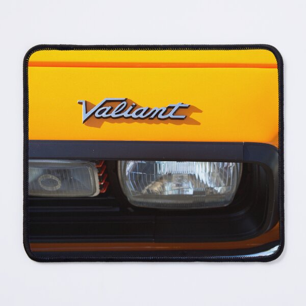 Item preview, Vivid Yellow Charger - Lights and Logo Classic Car Photography designed and sold by Norman Repacholi | Keystone Photography.