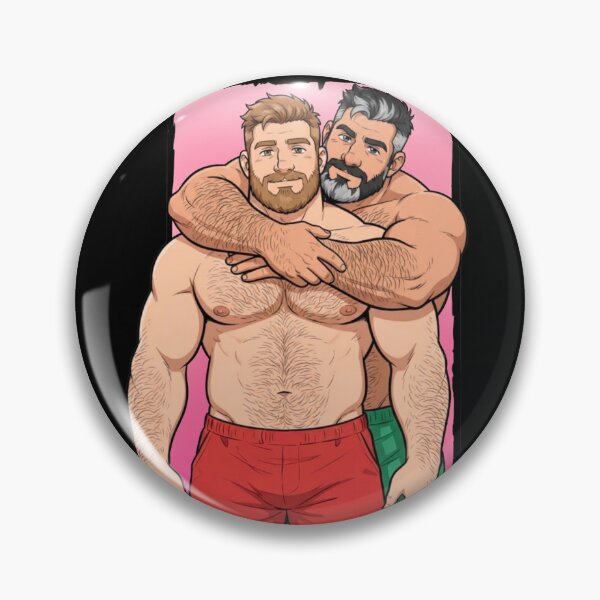 Aperçu de l'œuvre Plus forts ensemble | Design de couple d'ours gay créée et vendue par BrokenLabel.