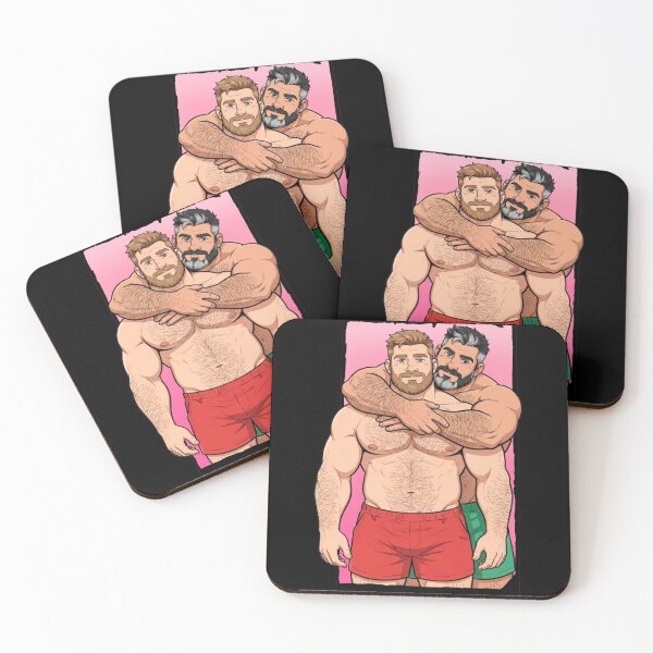 Item preview, Stronger Together | Gay Bear Couple Design designed and sold by BrokenLabel.