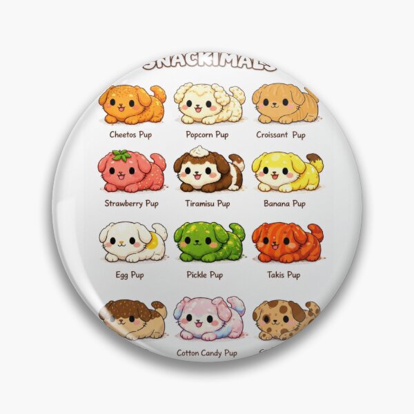 Item preview, Snackimals Puppy Collection  designed and sold by ambient-art.