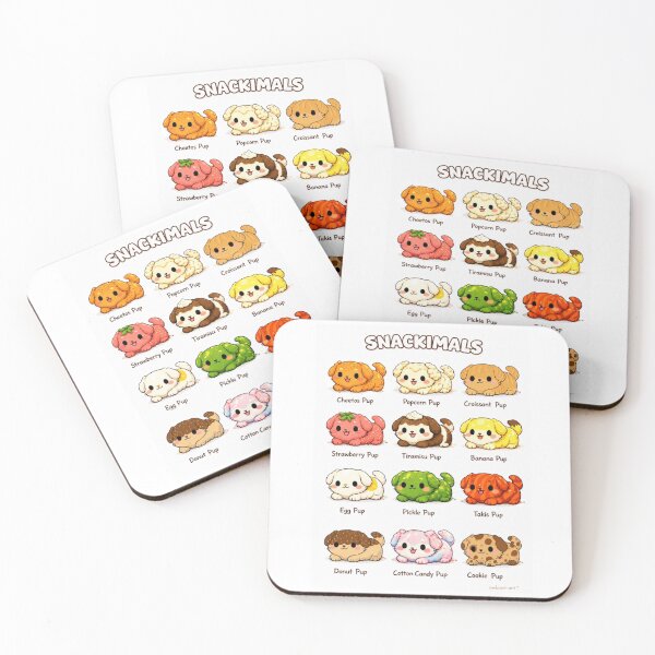 Item preview, Snackimals Puppy Collection  designed and sold by ambient-art.