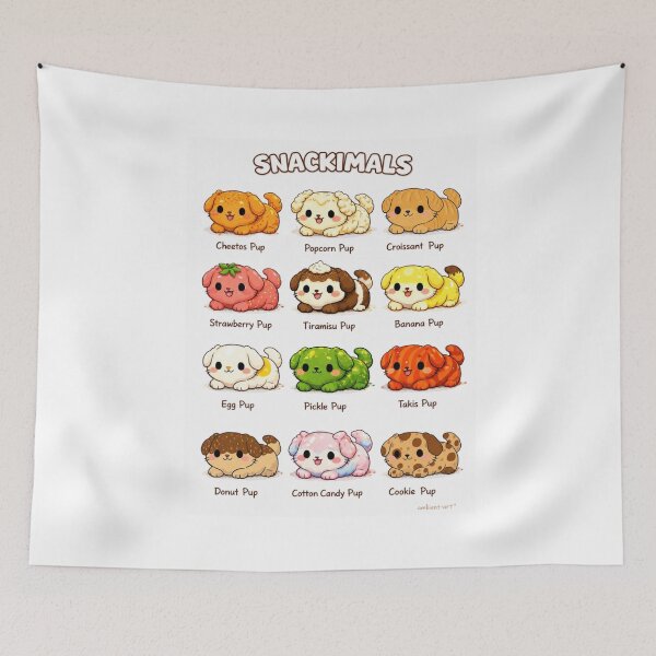 Item preview, Snackimals Puppy Collection  designed and sold by ambient-art.