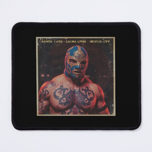 Item preview, Lucha Libre Mexico City 1985 - Retro Vintage Latin Wrestling Photography designed and sold by santo ✝abú.