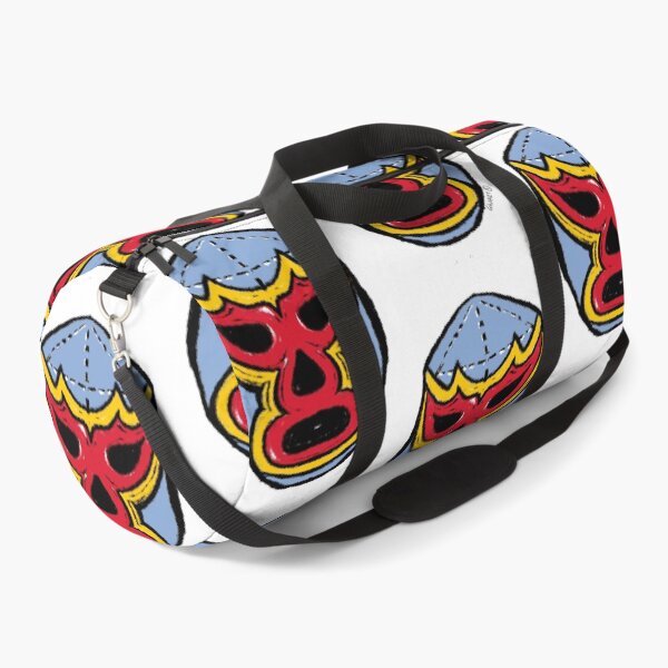 Item preview, El Fuego – Lucha Mask No. 04 | Original Graphic Folk Art by GWART designed and sold by GWARTGB.