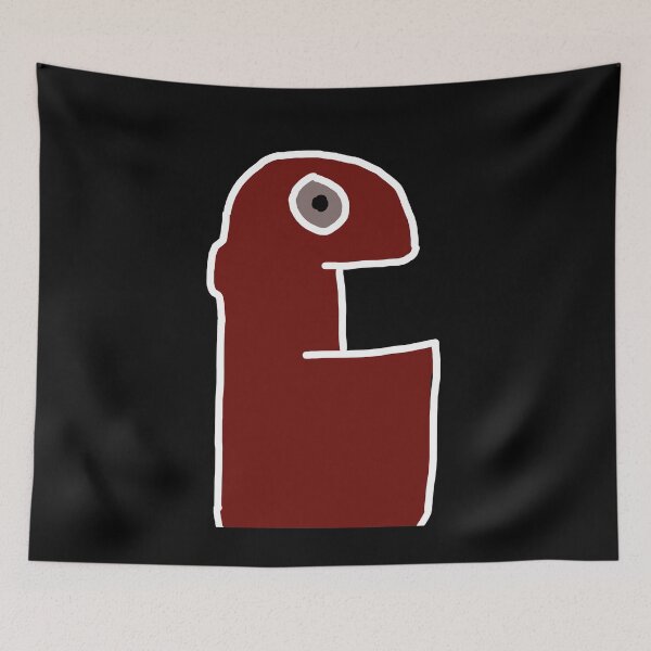 Item preview, Funny Red Bird Cartoon Character designed and sold by louiisa33.