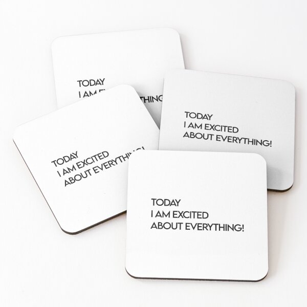 Item preview, today i am excited about everything! designed and sold by zoebend.