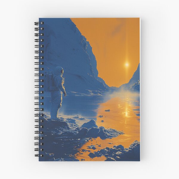 Item preview, Astronaut on a Distant Planet designed and sold by SpaceCadetGlow.