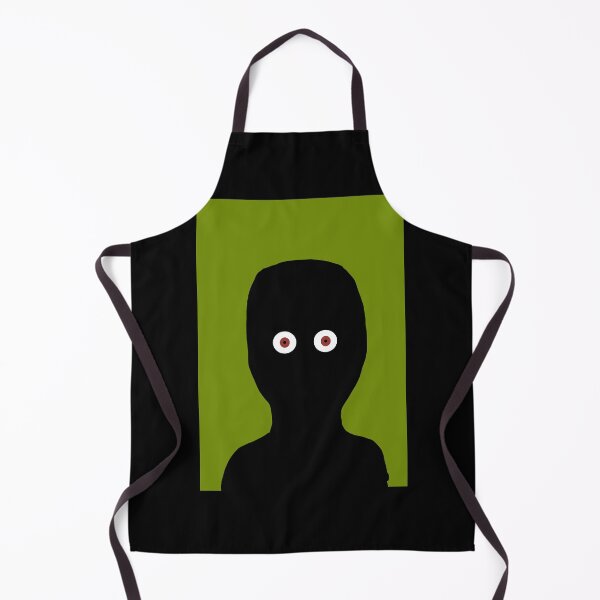 Item preview, Mysterious Black Cartoon Character with Red Eyes designed and sold by louiisa33.