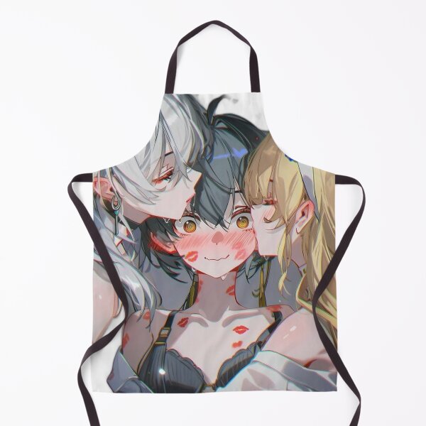 Item preview, Zani and Phoebe and Rover Kissing Wuthering Waves designed and sold by KomiArts.