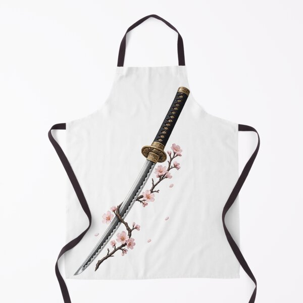 Item preview, Japanese Katana with Cherry Blossom Branch designed and sold by ichiyori.