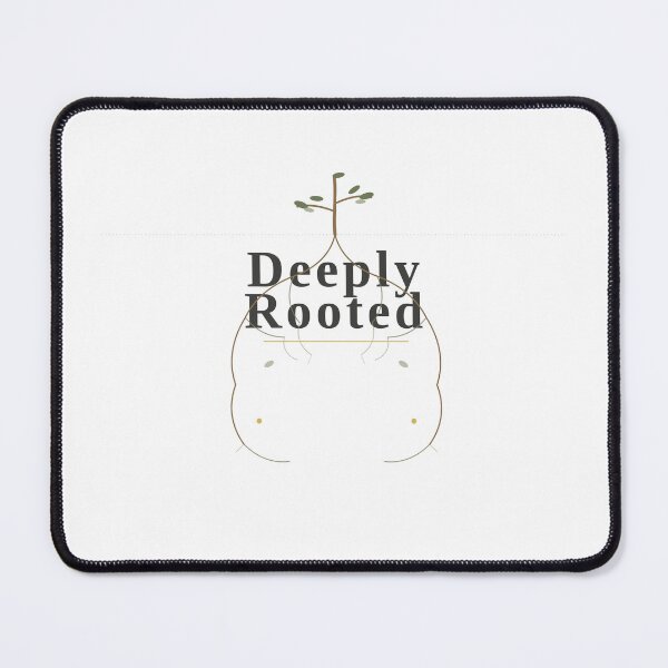 Item preview, Deeply Rooted | Christian Root System Botanical Illustration | Faith Inspired Minimalist Artwork designed and sold by feliciarainbow.