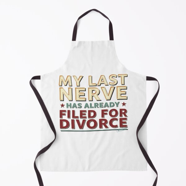 Item preview, My Last Nerve Filed Divorce designed and sold by syotos-ai.