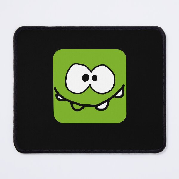 Item preview, Title: Funny Green Cartoon Face with Big Eyes and Smile designed and sold by louiisa33.