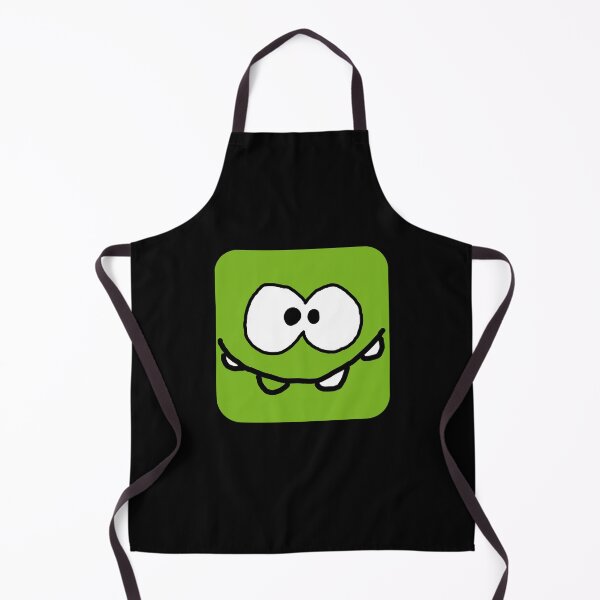 Item preview, Title: Funny Green Cartoon Face with Big Eyes and Smile designed and sold by louiisa33.
