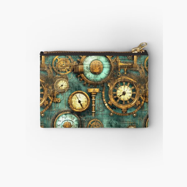Item preview, Steampunk Grunge Vintage Mechanical Timers And Gears Pattern designed and sold by DEC02.