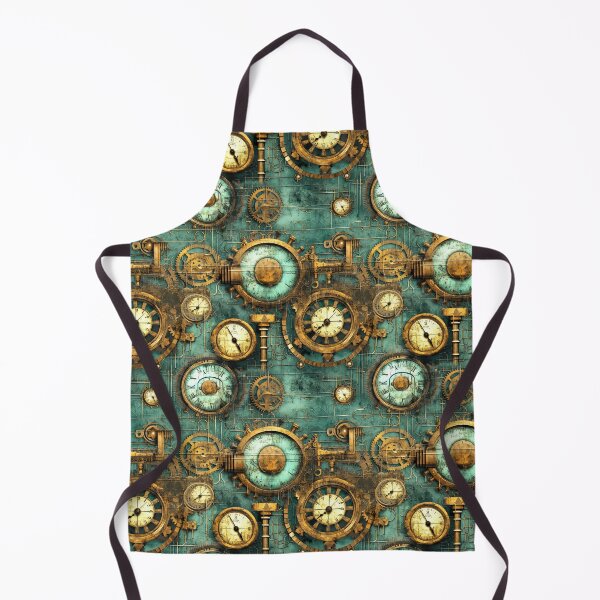 Item preview, Steampunk Grunge Vintage Mechanical Timers And Gears Pattern designed and sold by DEC02.