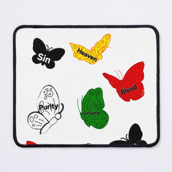 Item preview, wordless butterflies telling salvation through colors designed and sold by gracehopelove.