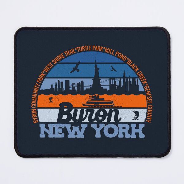 Item preview, Byron New York Sunset Retro Vintage Local Pride Logo designed and sold by CRHPOD20.